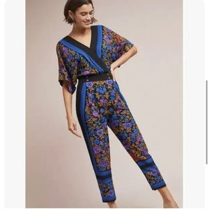 Ett:Twa Anthropology Scarf Jumpsuit , Sz 12